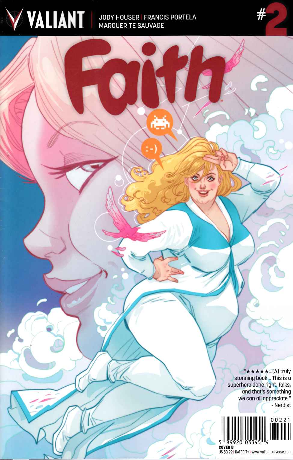 Faith #2 Cover B- Sauvage [Valiant Comic] LARGE