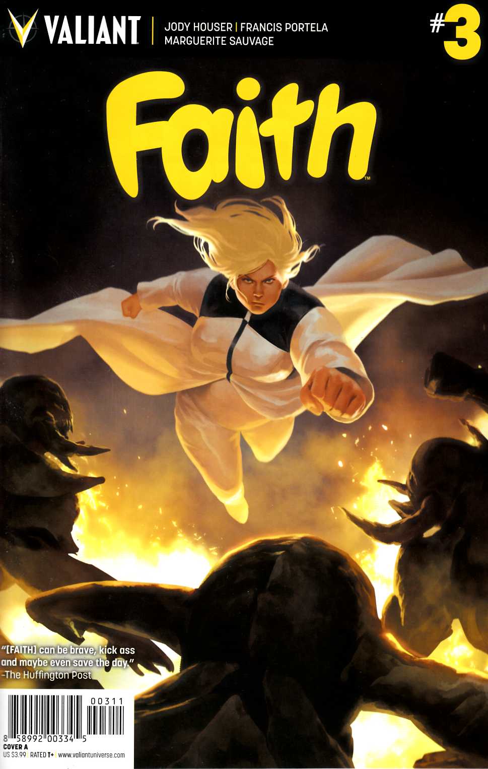 Faith #3 Cover A- Kevic-Djurdjevic [Valiant Comic] THUMBNAIL