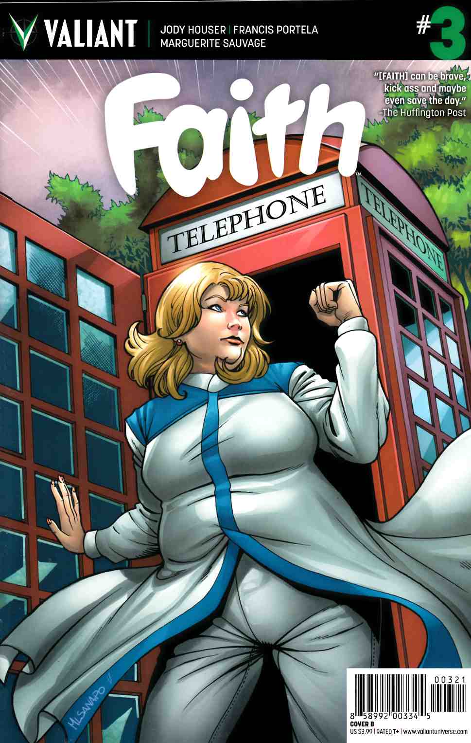 Faith #3 Cover B- Lupacchino [Valiant Comic] LARGE