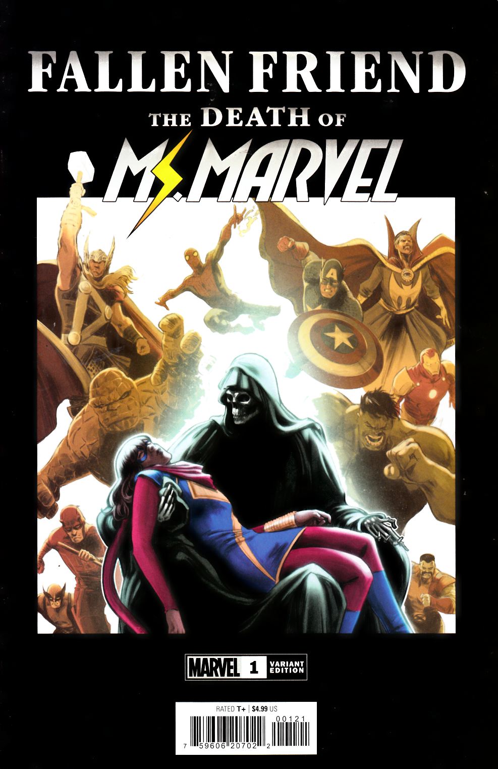 Fallen Friend #1 Carnero Variant Cover Near Mint (9.4) [Marvel Comic] THUMBNAIL