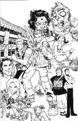 Fanboys vs Zombies #1 Cover G- Ramos Sketch Incentive [Comic] LARGE