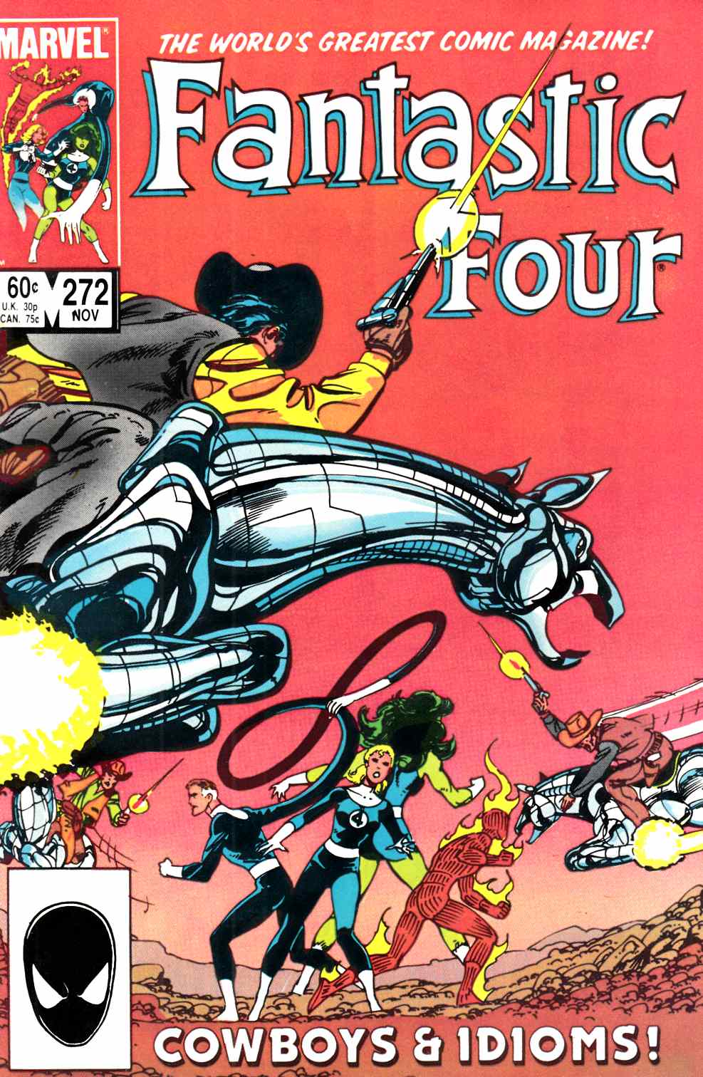 Fantastic Four #272 Near Mint Minus (9.2) [Marvel Comic] LARGE