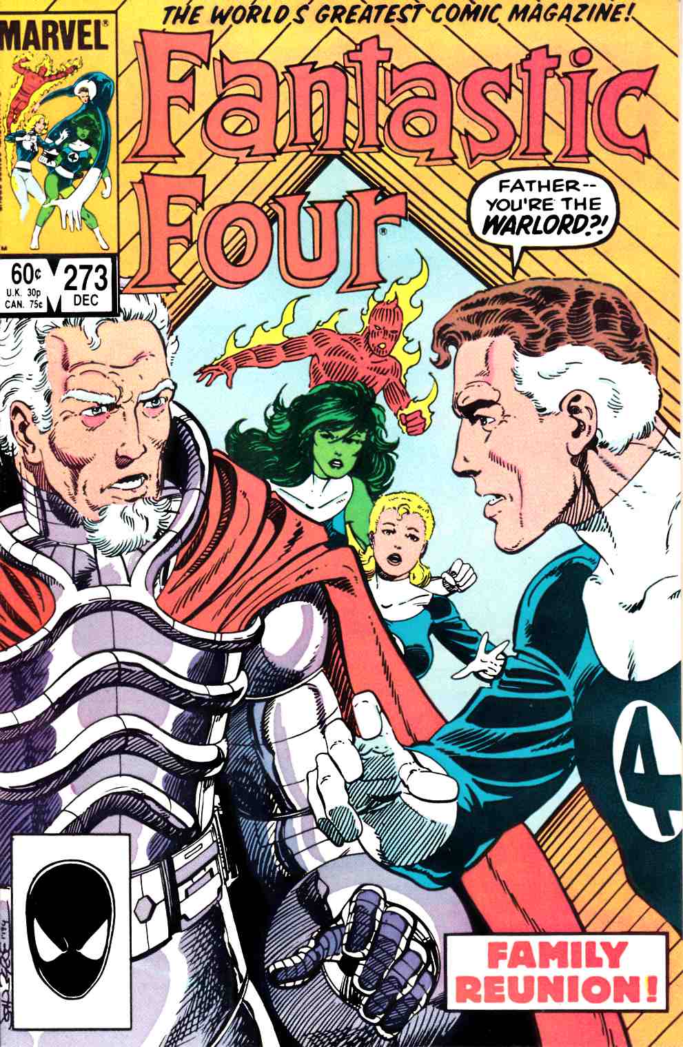 Fantastic Four #273 Near Mint (9.4) [Marvel Comic] LARGE