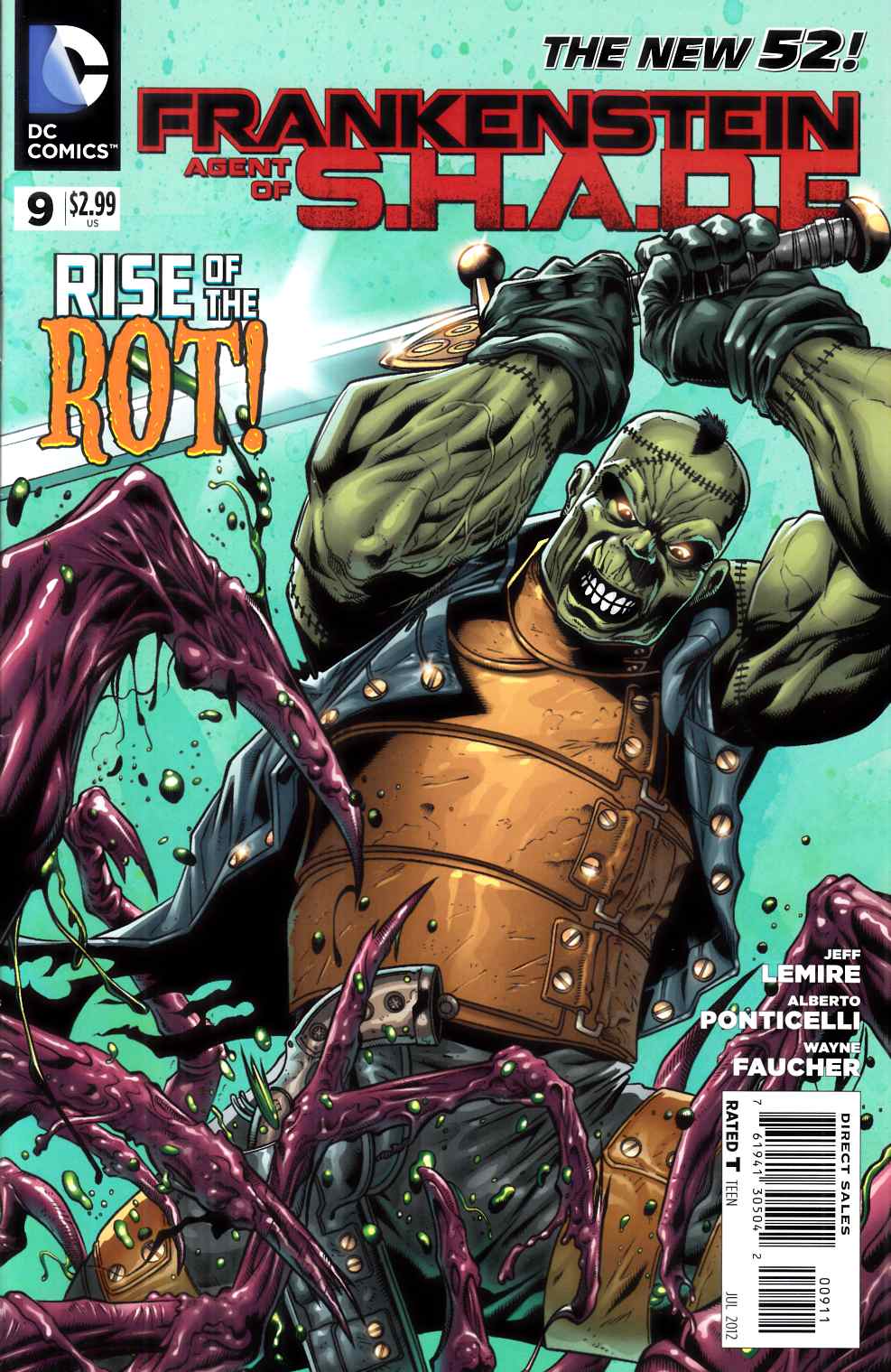Frankenstein Agent of SHADE #9 Very Fine (8.0) [DC Comic] LARGE
