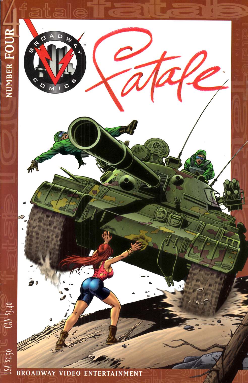Fatale #4 Very Fine (8.0) [Broadway Comic] LARGE