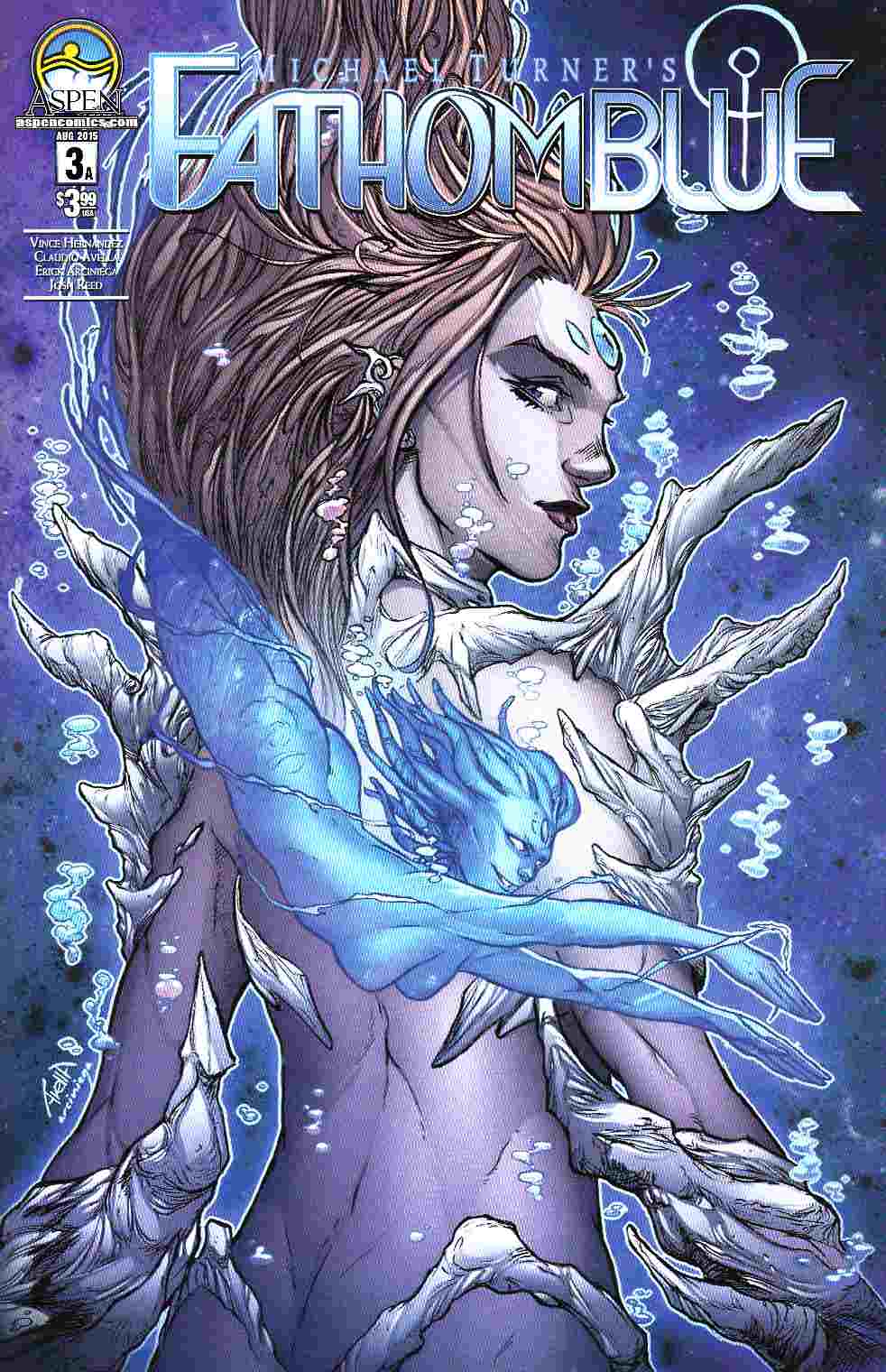 Fathom Blue #3 Cover A [Aspen Comic] LARGE