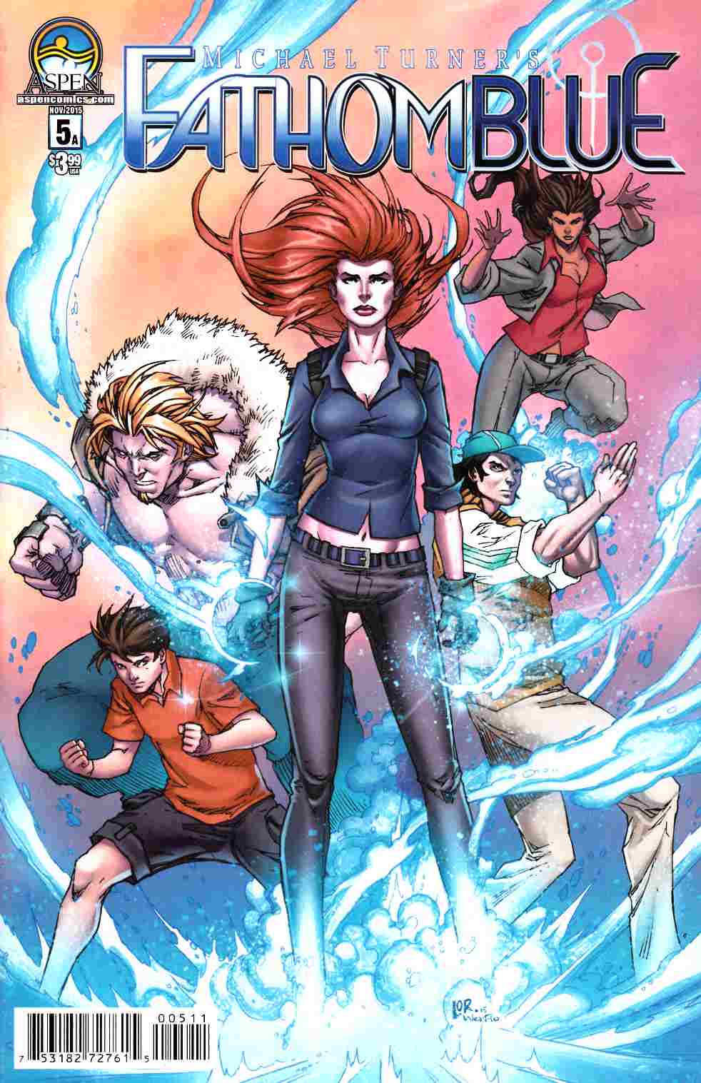 Fathom Blue #5 Cover A [Aspen Comic] THUMBNAIL