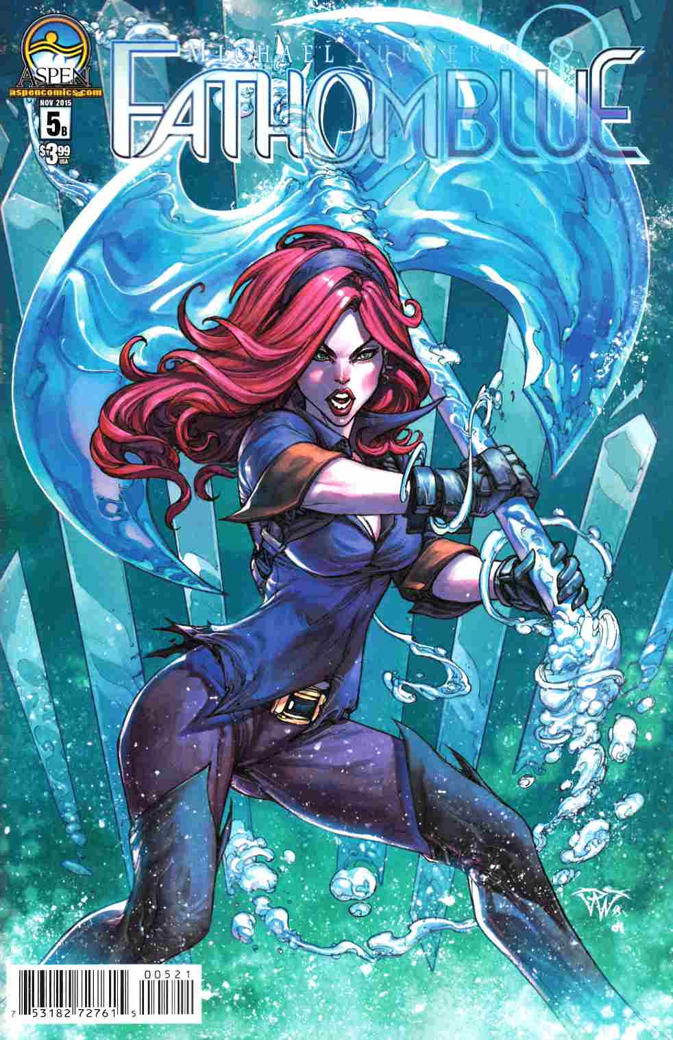 Fathom Blue #5 Cover B [Aspen Comic] THUMBNAIL