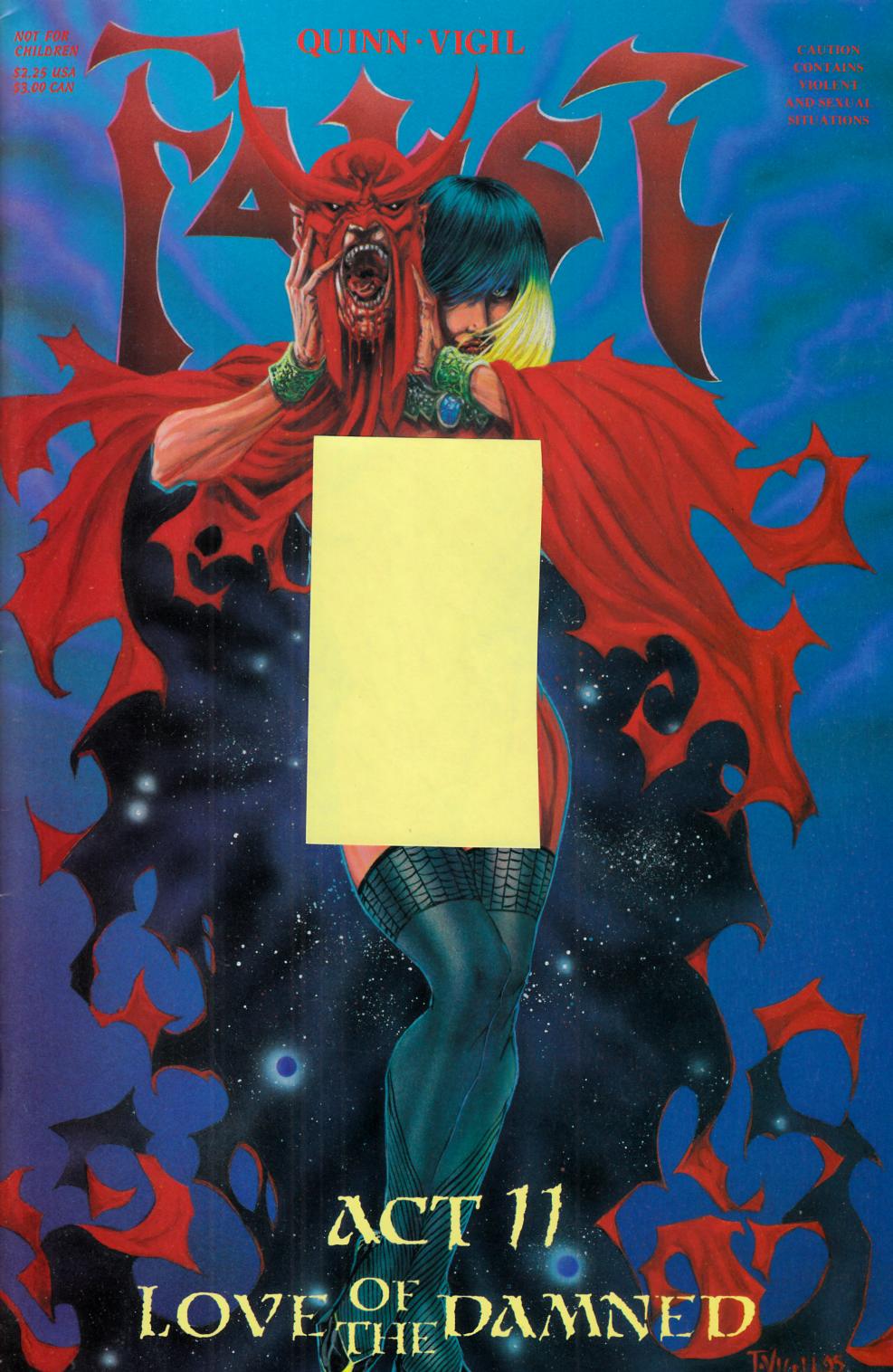 Faust #11 Fine/Very Fine (7.0) [Rebel Comic] THUMBNAIL