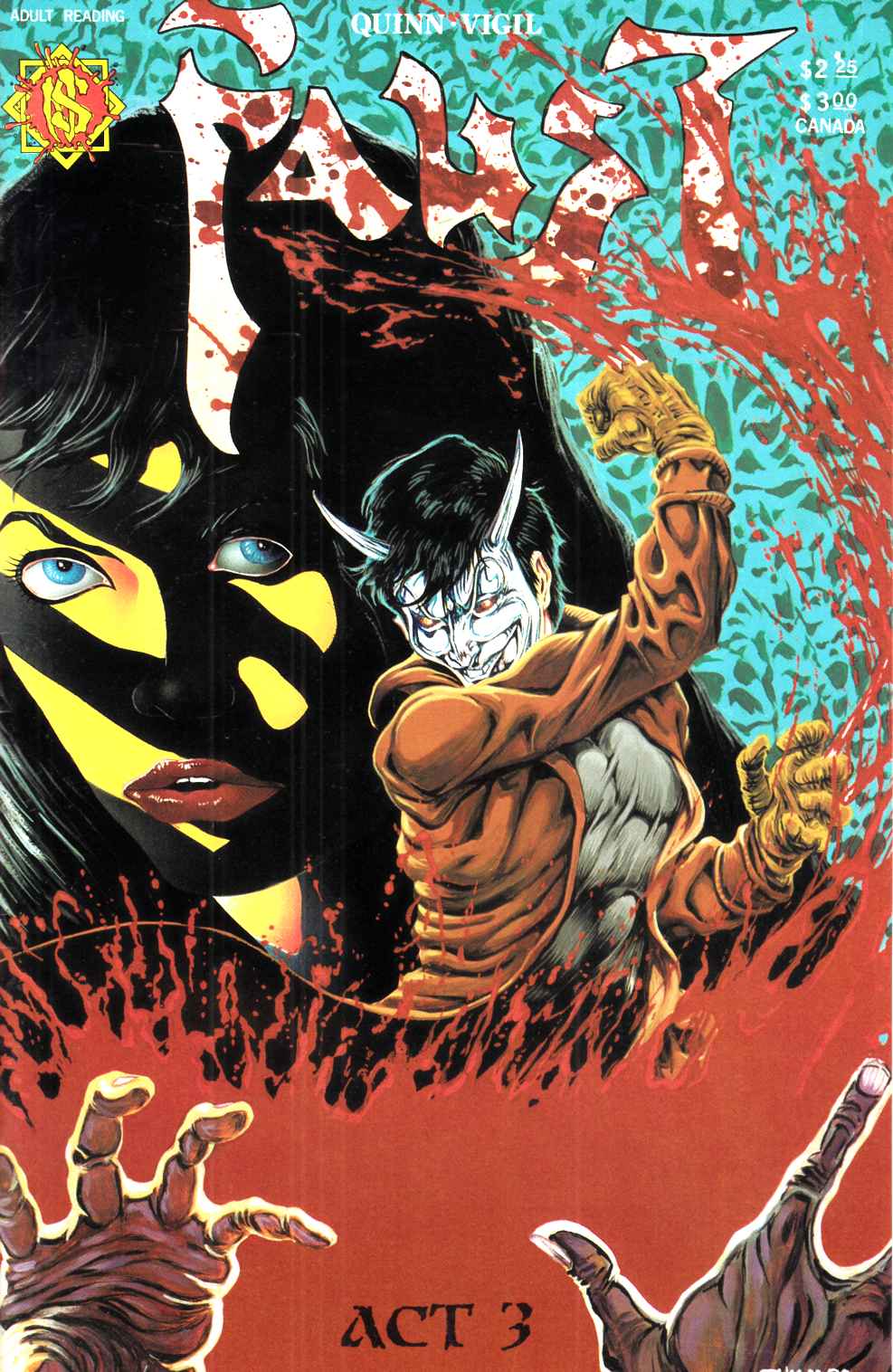 Faust #3 Fine/Very Fine (7.0) [Northstar Comic] LARGE