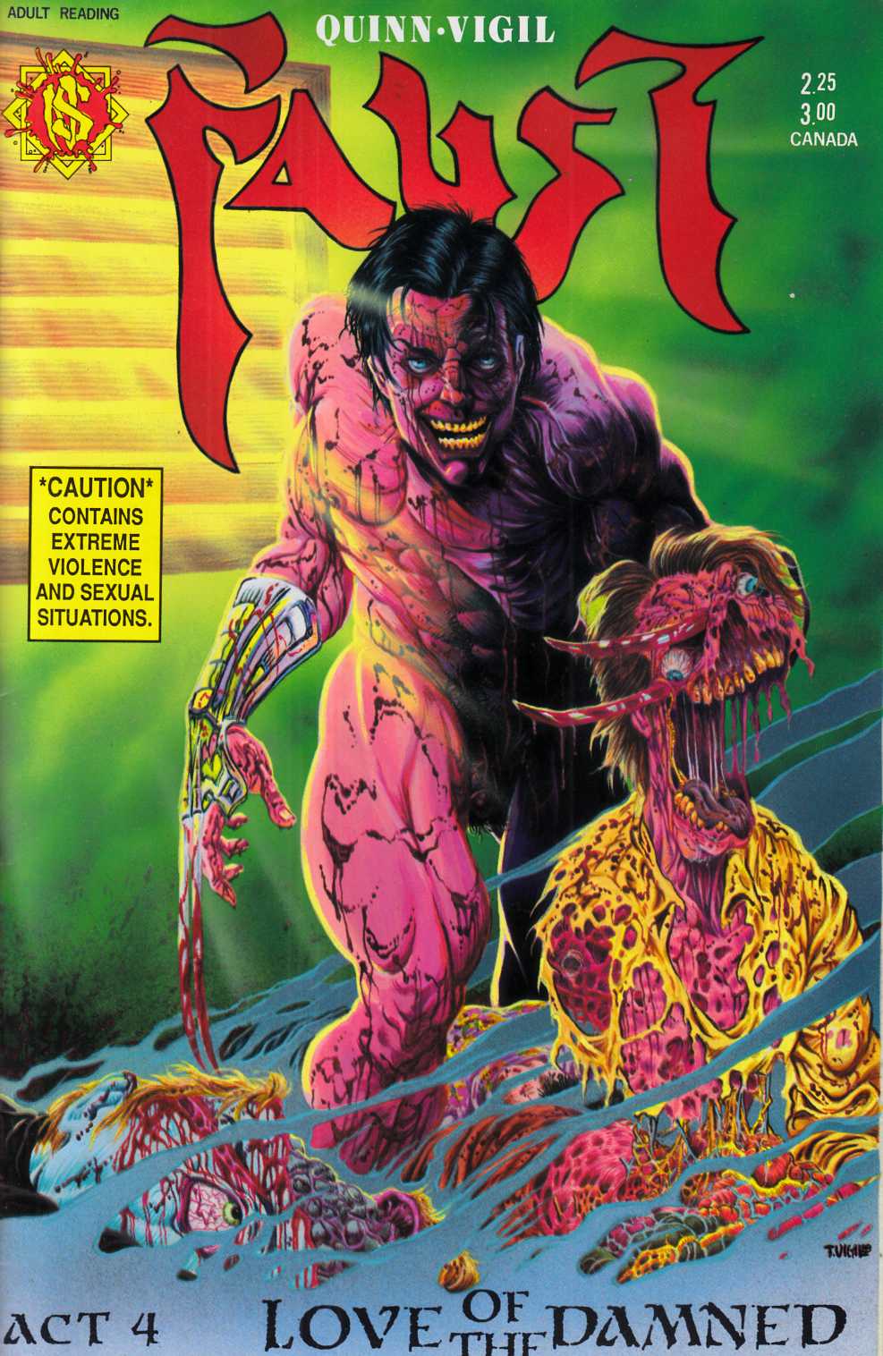 Faust #4 Fine/Very Fine (7.0) [Northstar Comic] THUMBNAIL