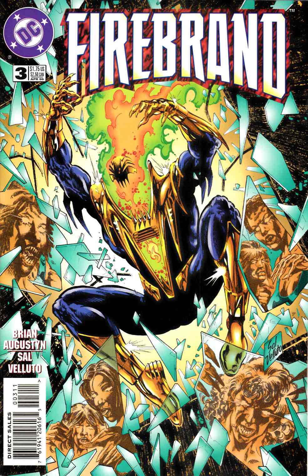 Firebrand #3 Very Fine (8.0) [DC Comic] LARGE