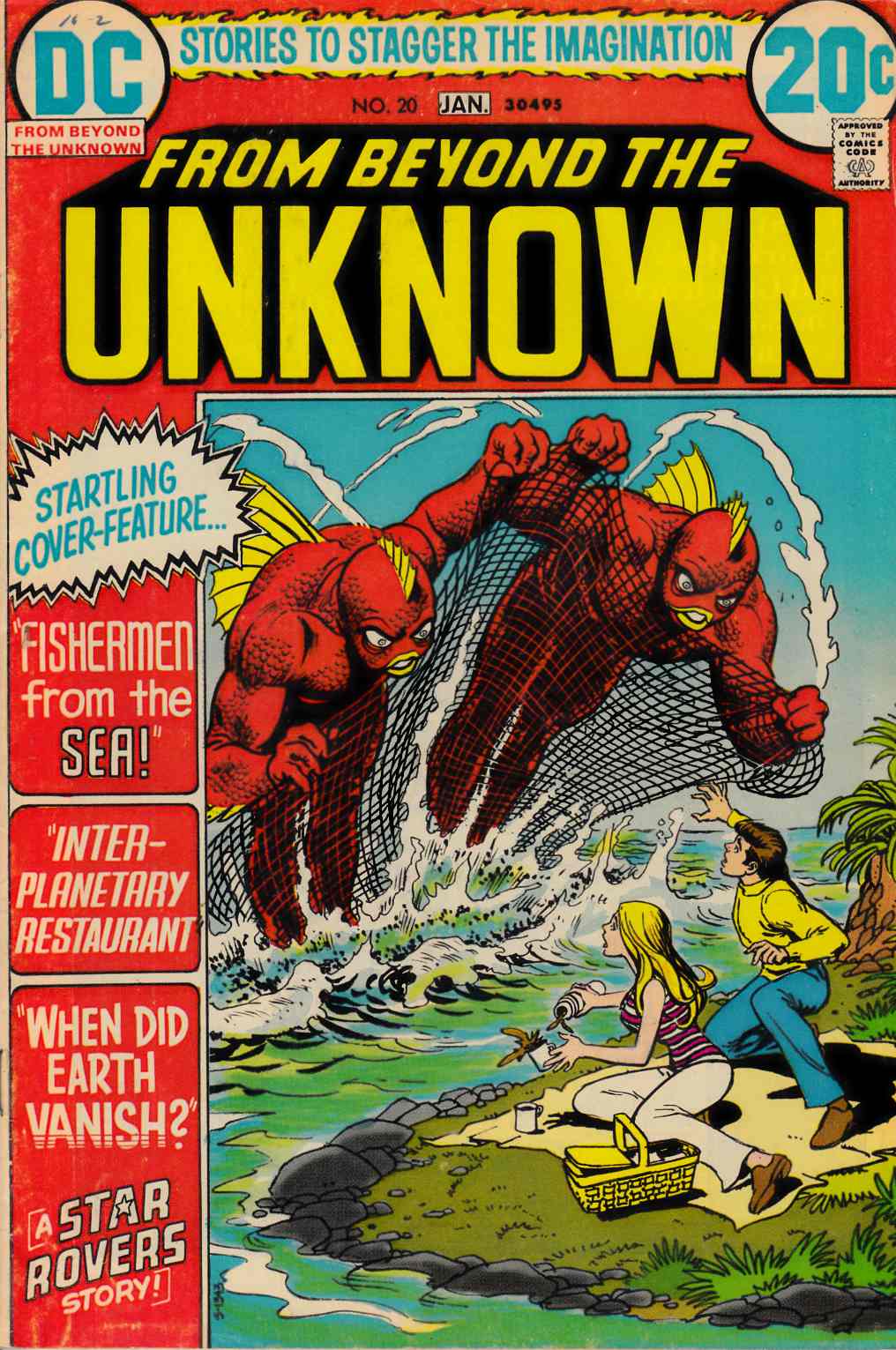 From Beyond the Unknown #20 Fine (6.0) [DC Comic] THUMBNAIL
