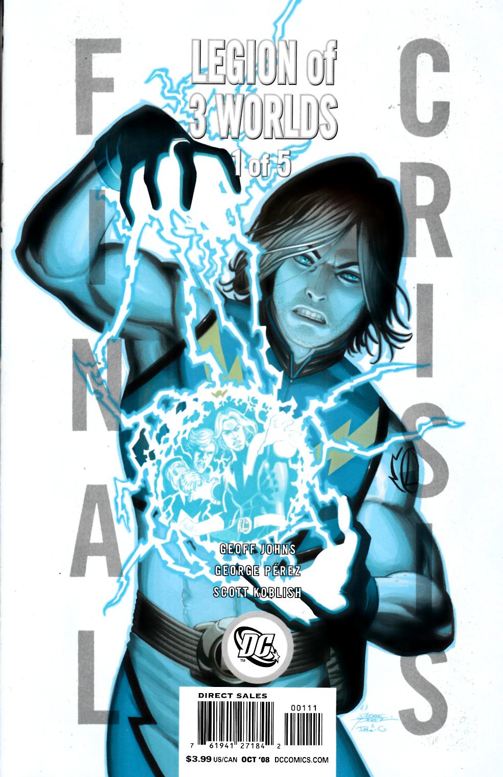 Final Crisis Legion of Three Worlds #1 Cover B Very Fine (8.0) [DC Comic] LARGE