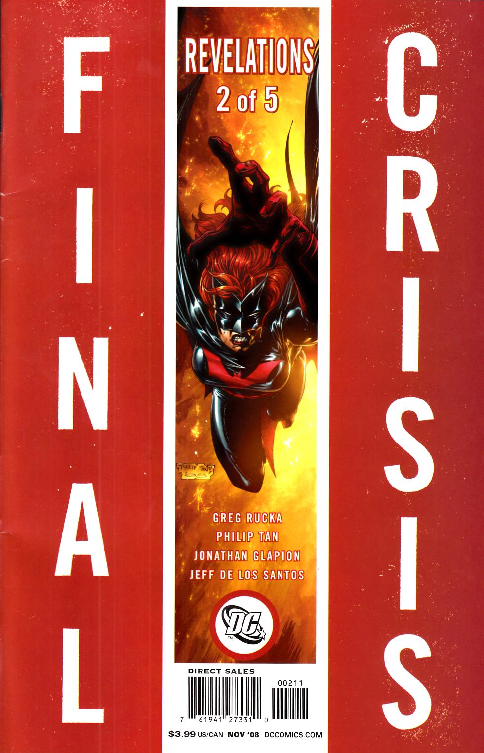 Final Crisis Revelations #2 Cover A Fine (6.0) [DC Comic] LARGE