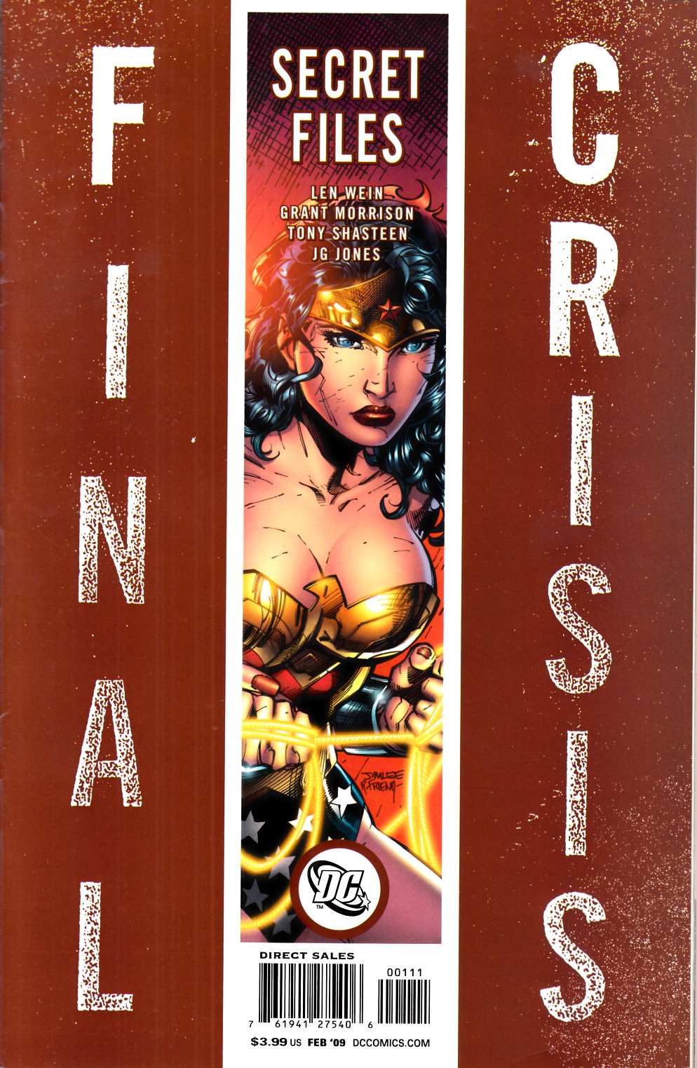 Final Crisis Secret Files #1 Cover A Very Fine (8.0) [DC Comic] LARGE