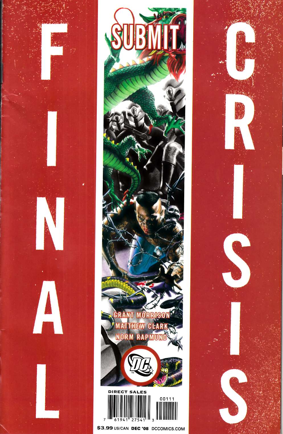 Final Crisis Submit #1 Cover A Very Good (4.0) [DC Comic] LARGE
