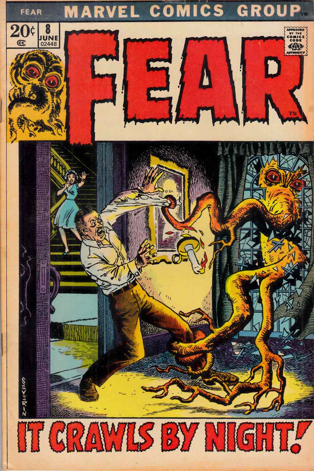 Fear #8 Fine (6.0) [Marvel Comic] LARGE
