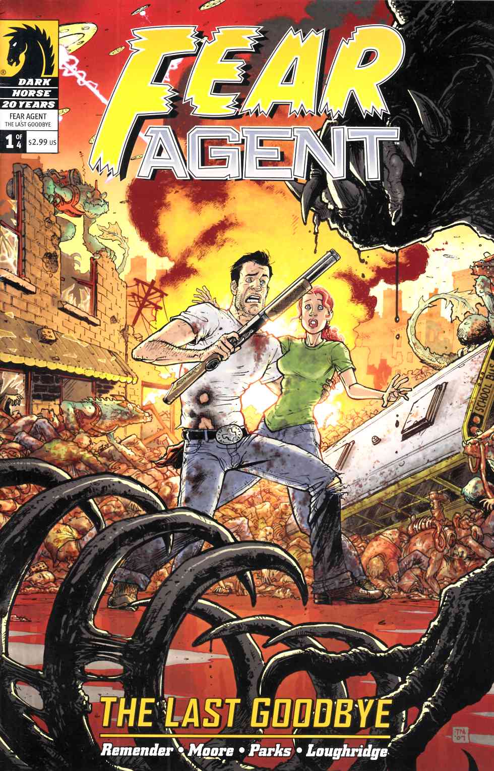 Fear Agent the Last Goodbye #1 Fine (6.0) [Dark Horse Comic] LARGE
