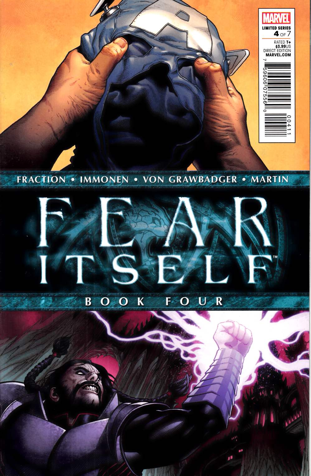 Fear Itself #4 Near Mint (9.4) [Marvel Comic] THUMBNAIL