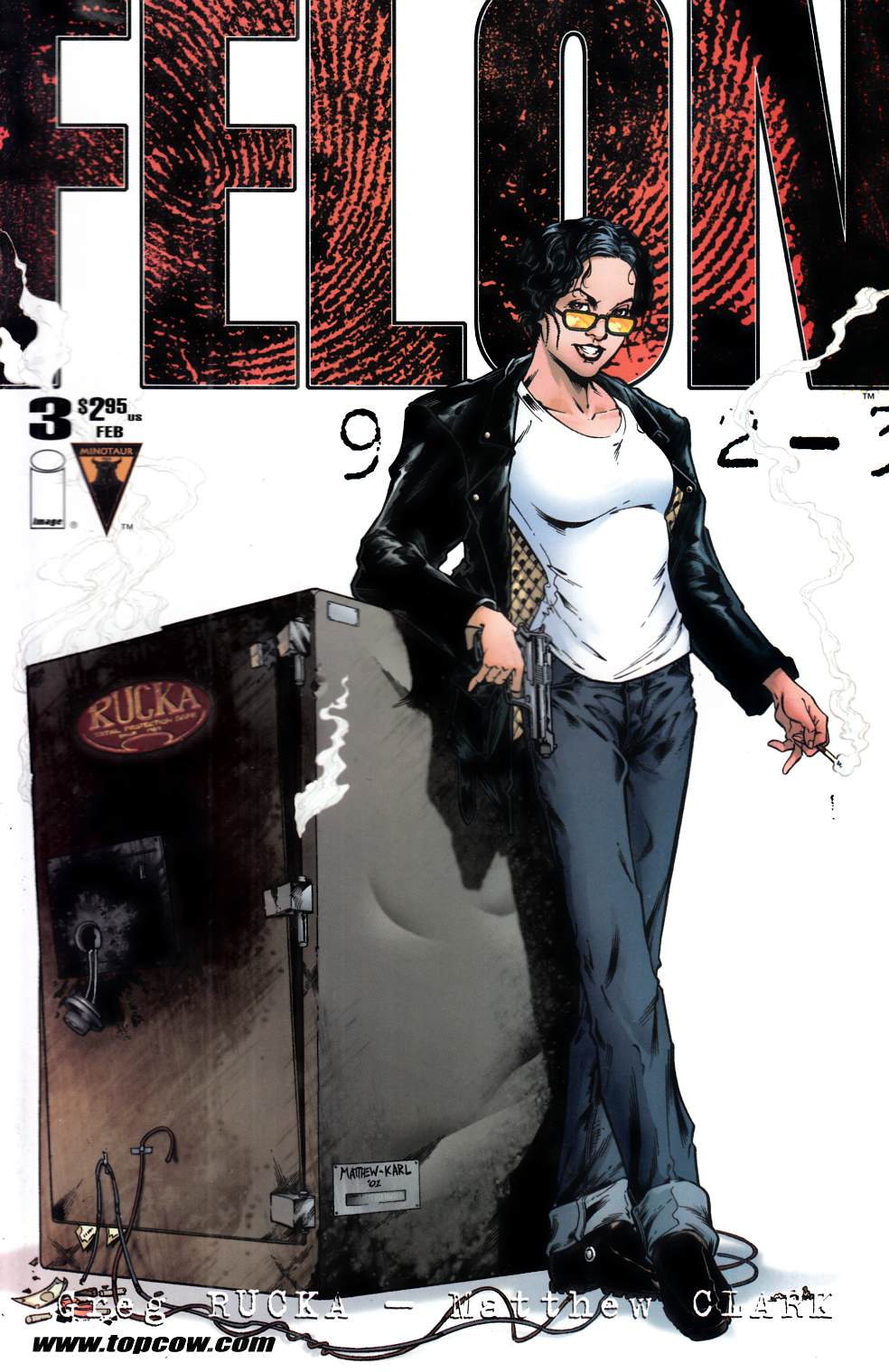Felon #3 Fine (6.0) [Image Comic] LARGE