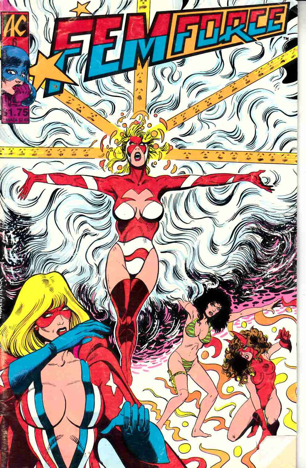 Femforce #6 Very Good (4.0) [AC Comic] THUMBNAIL