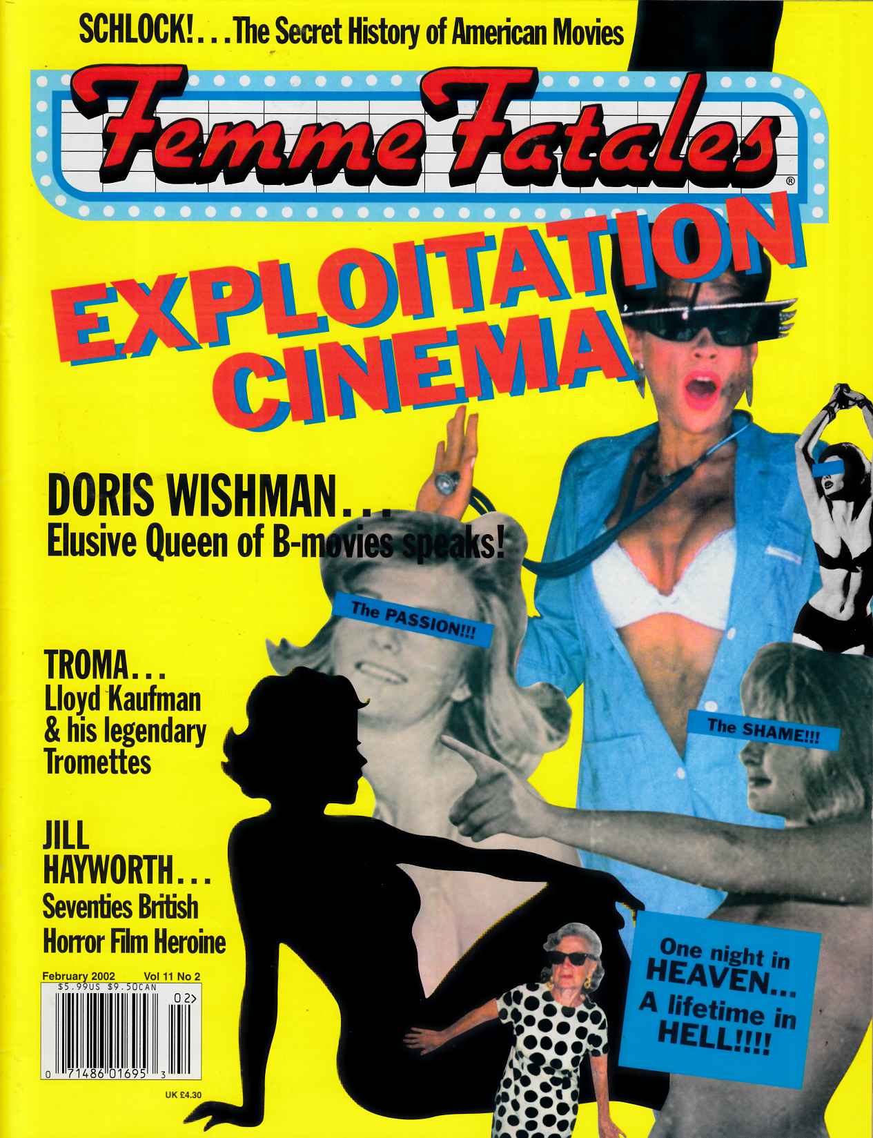 Femme Fatales February 2002 Very Fine (8.0) [CFQ Magazine] LARGE