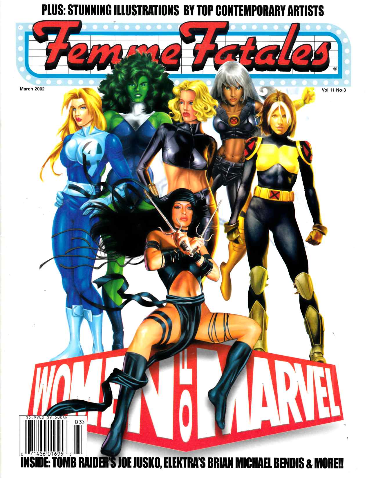 Femme Fatales March 2002 Fine (6.0) [CFQ Magazine] THUMBNAIL