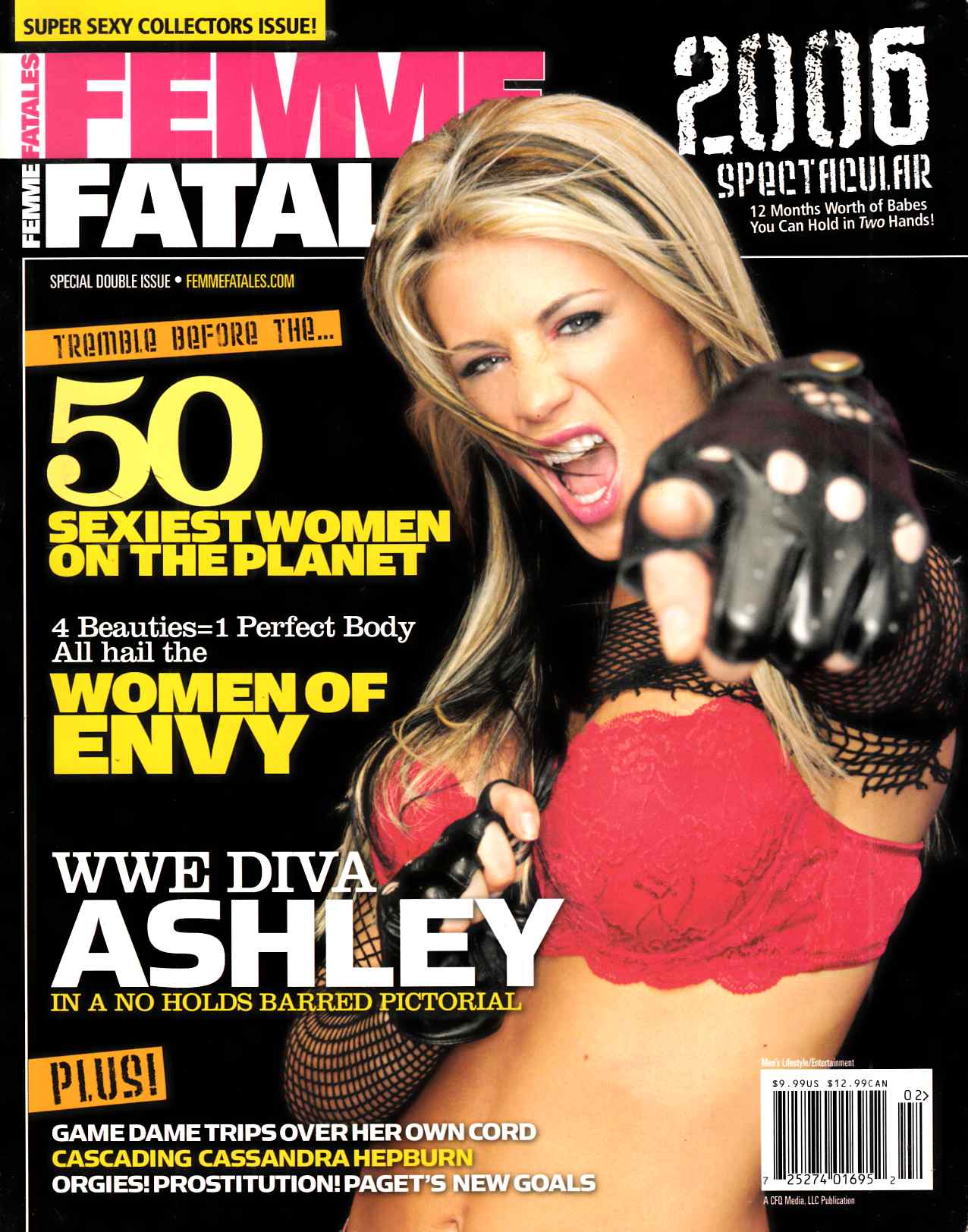 Femme Fatales March 2006 Near Mint (9.4) [CFQ Magazine] LARGE