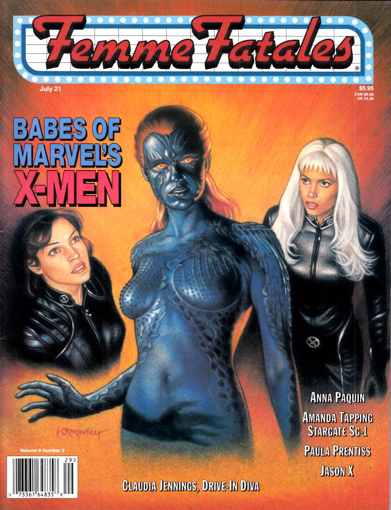 Femme Fatales July 2000 Very Fine (8.0) [CFQ Magazine] LARGE