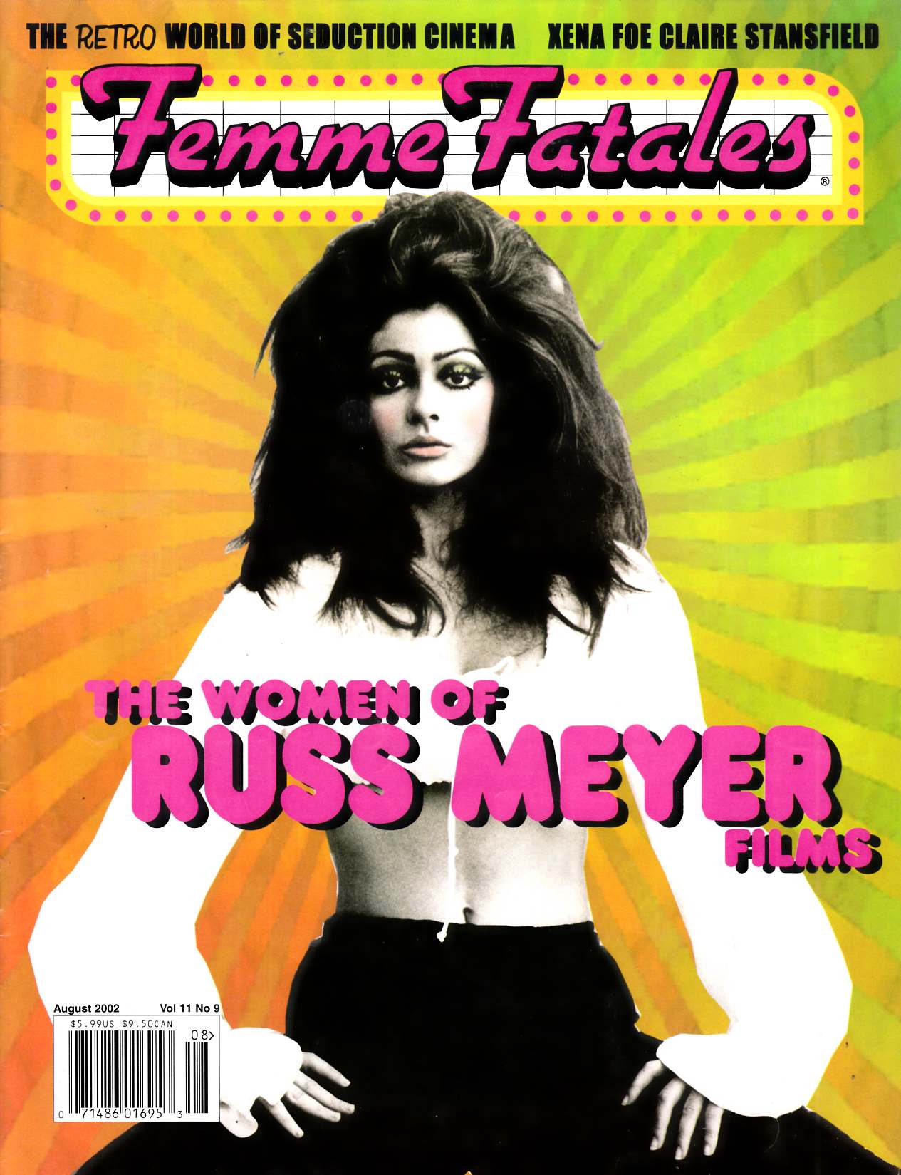 Femme Fatales August 2002 Very Fine (6.0) [CFQ Magazine] LARGE