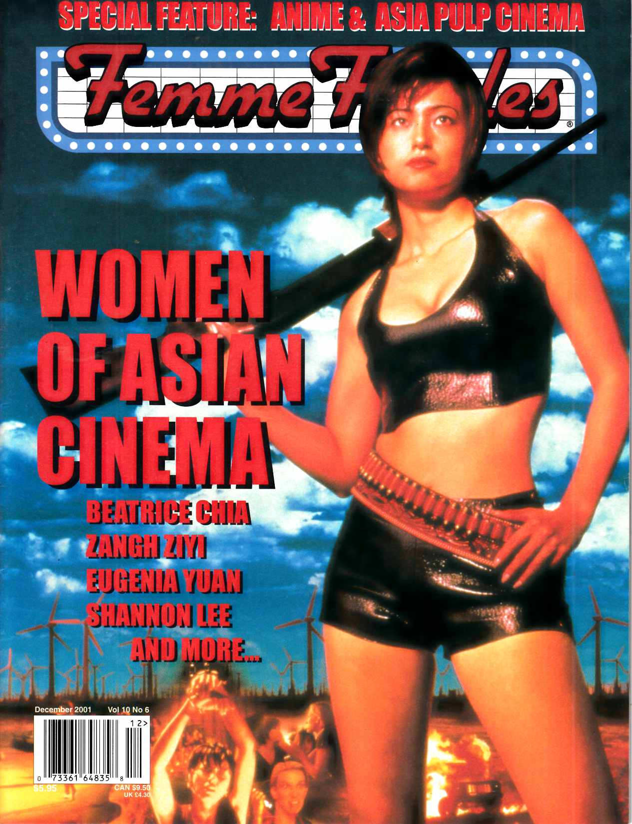Femme Fatales December 2001 Near Mint (9.4) [CFQ Magazine] LARGE