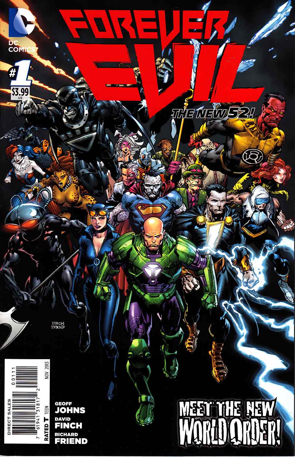 Forever Evil #1 Near Mint (9.4) [DC Comic] THUMBNAIL