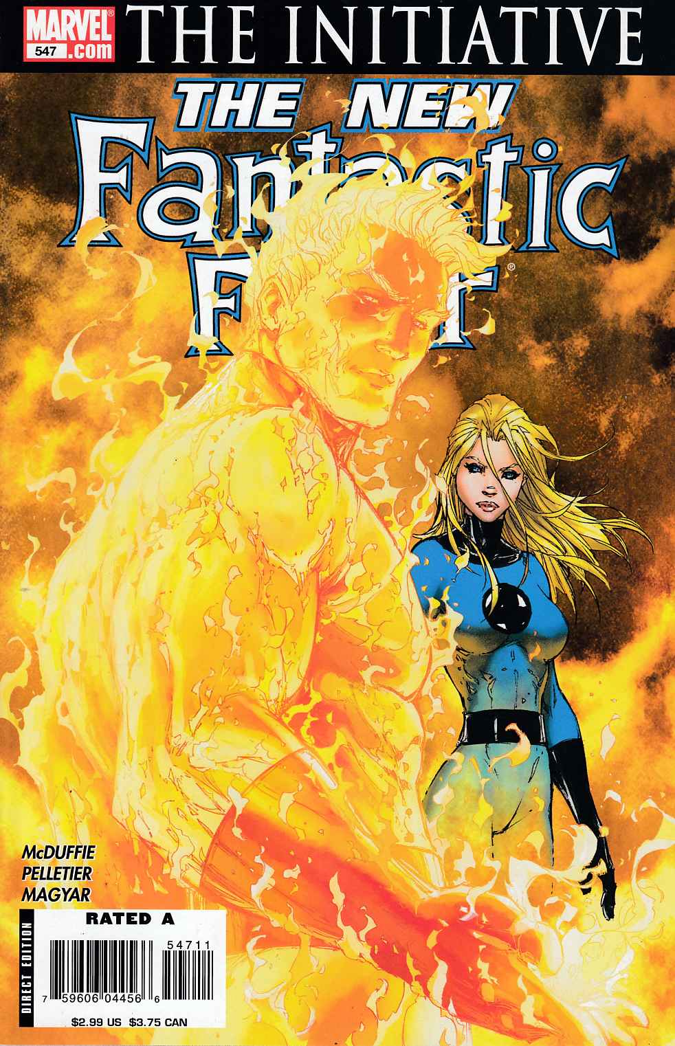 Fantastic Four #547 Near Mint (9.4) [Marvel Comic] LARGE