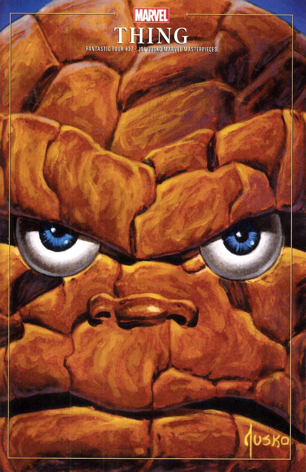 Fantastic Four #37 Jusko Variant Cover Near Mint (9.4) [Marvel Comic] LARGE