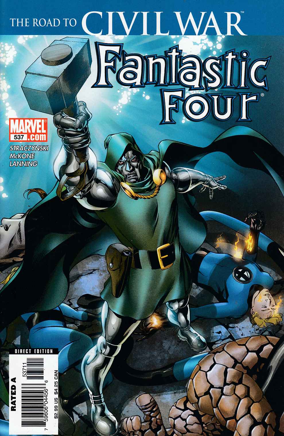 Fantastic Four #537 Near Mint Minus (9.2) [Marvel Comic] THUMBNAIL