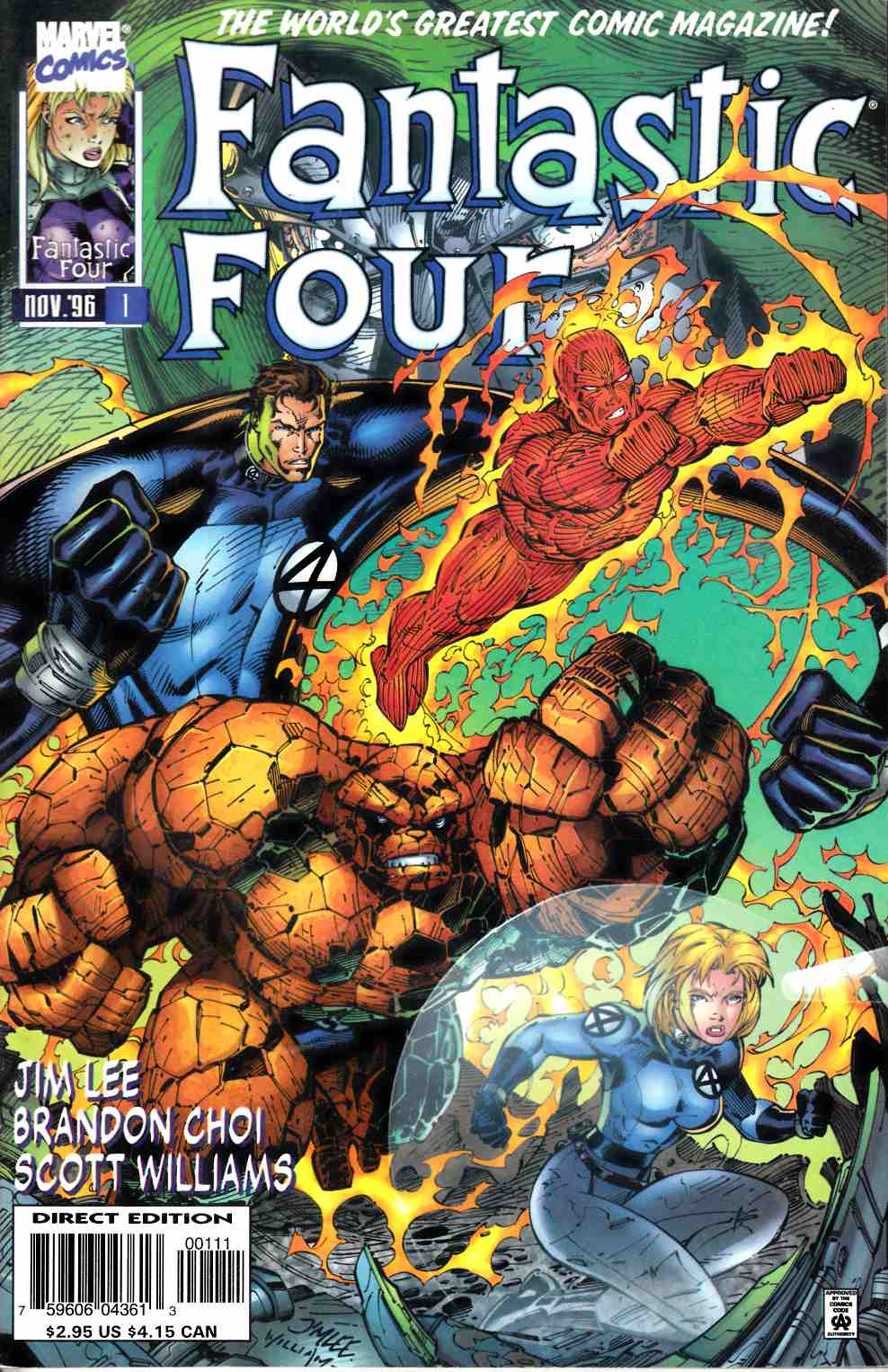Fantastic Four #1 Fine (6.0) [Marvel Comic] LARGE