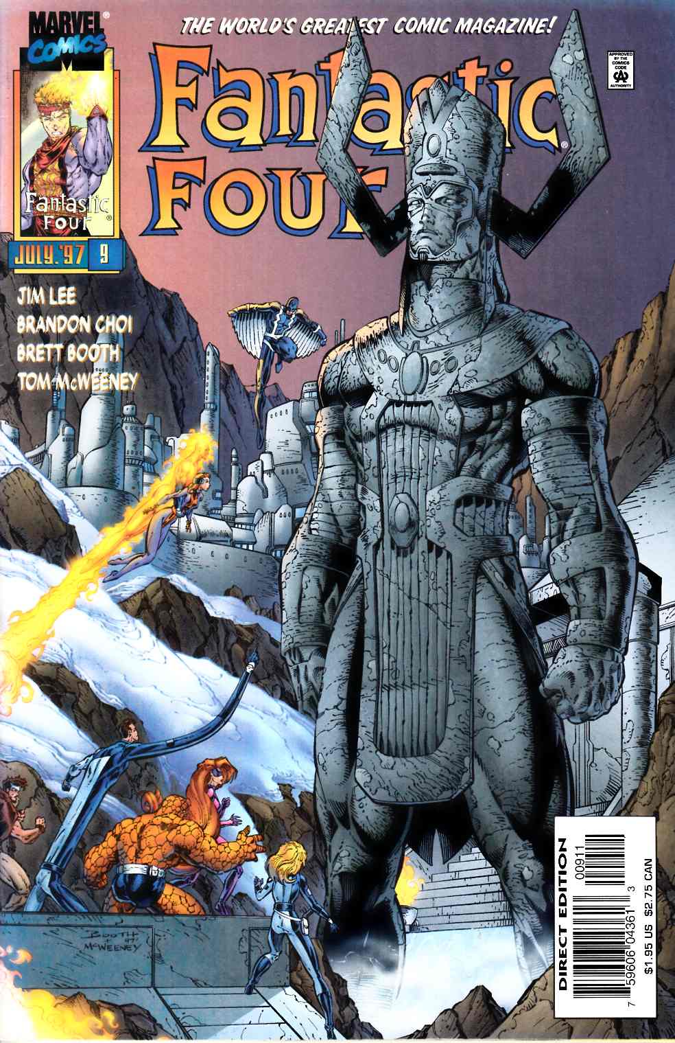 Fantastic Four #9 Very Fine (8.0) [Marvel Comic] LARGE