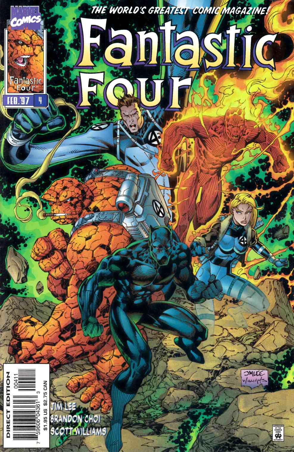 Fantastic Four #4 Cover A Very Fine (8.0) [Marvel Comic] LARGE