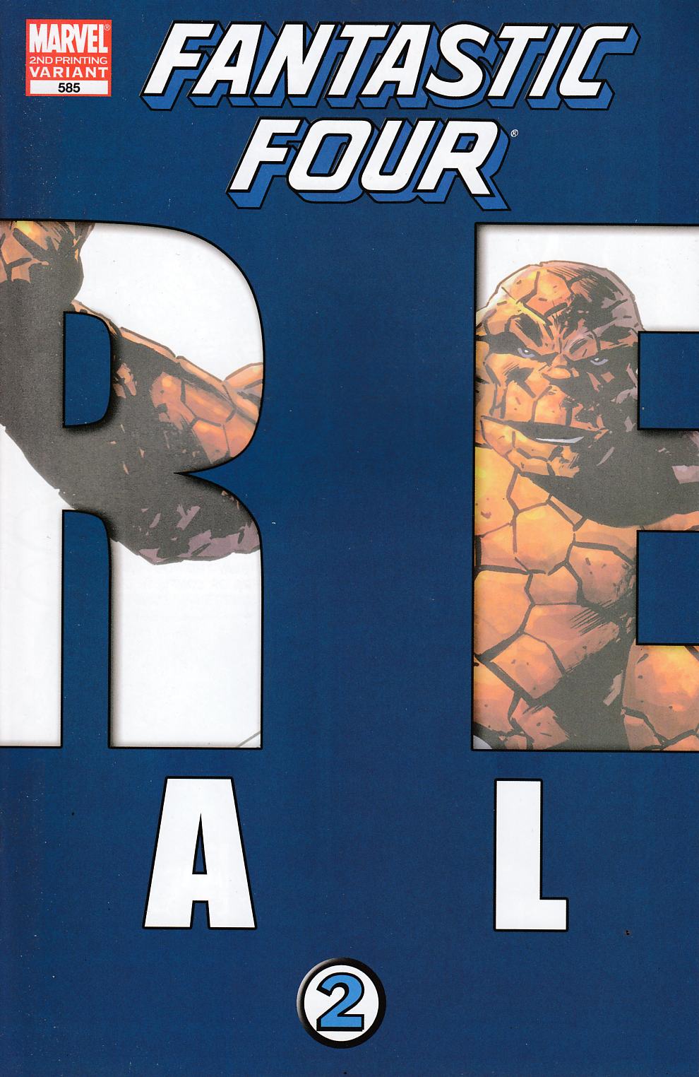 Fantastic Four #585 Second Printing Near Mint (9.4) [Marvel Comic] THUMBNAIL