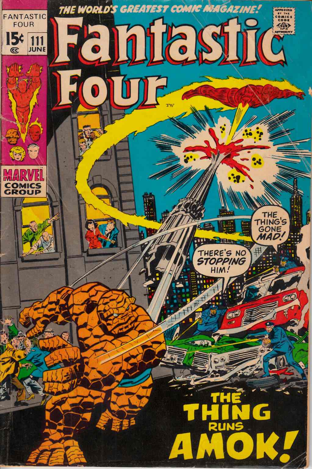 Fantastic Four #111 Good (2.0) [Marvel Comic] THUMBNAIL