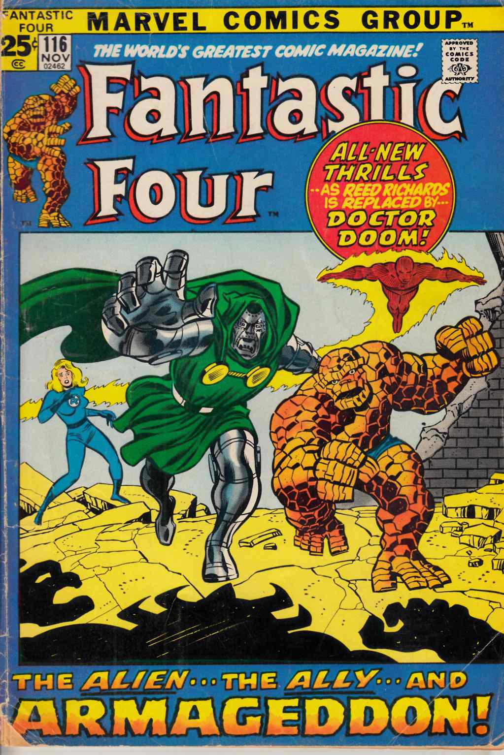 Fantastic Four #116 Very Good (4.0) [Marvel Comic] THUMBNAIL