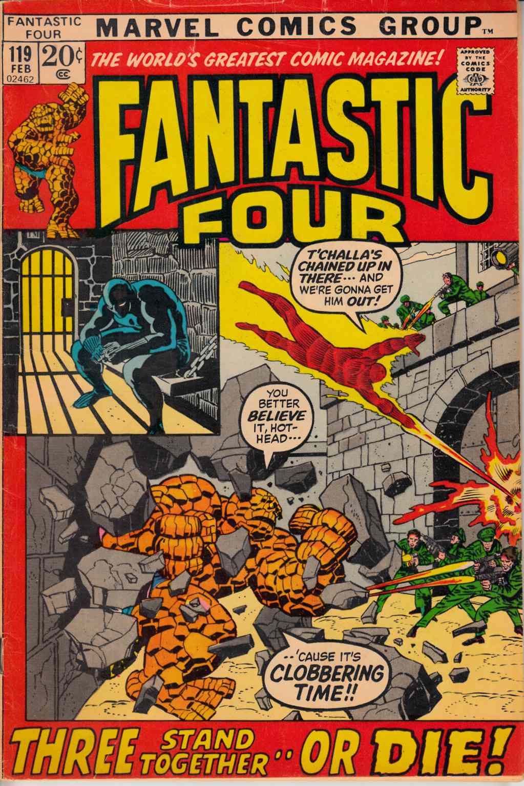 Fantastic Four #119 Very Good/Fine (5.0) [Marvel Comic] THUMBNAIL