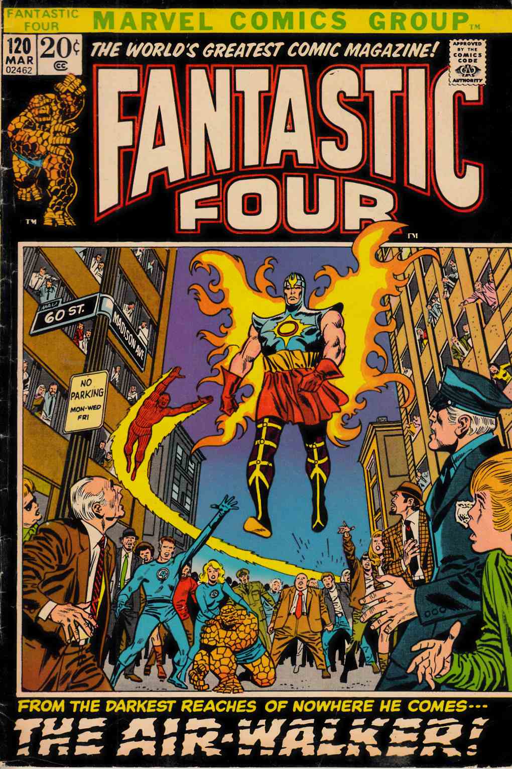 Fantastic Four #120 Very Good/Fine (5.0) [Marvel Comic] THUMBNAIL