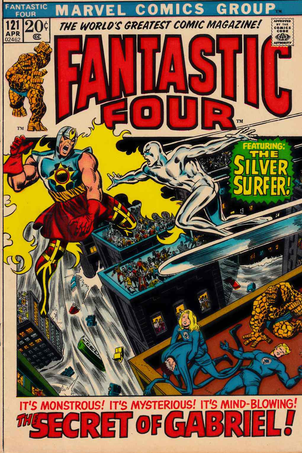 Fantastic Four #121 Very Fine (8.0) [Marvel Comic] THUMBNAIL