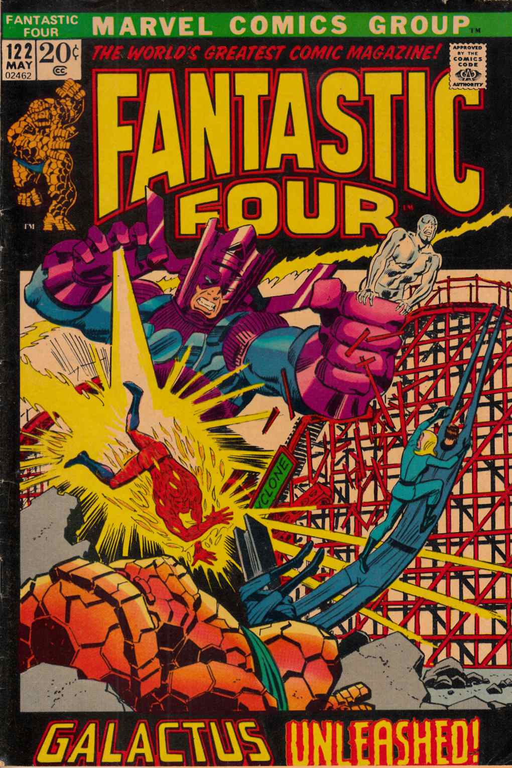 Fantastic Four #122 Fine (6.0) [Marvel Comic] THUMBNAIL