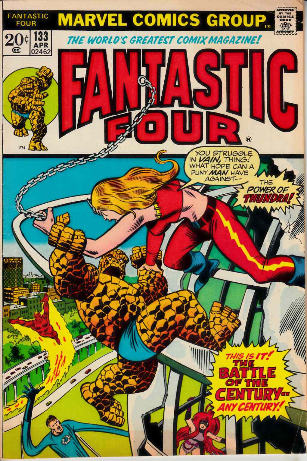 Fantastic Four #133 Very Good/Fine (5.0) [Marvel Comic] THUMBNAIL