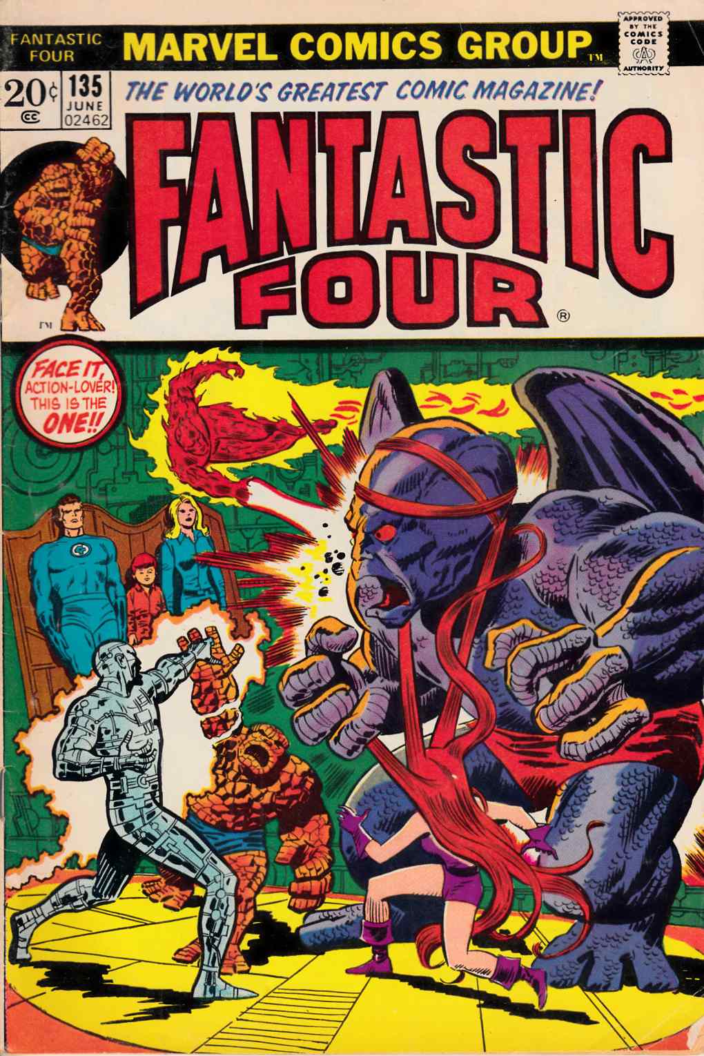 Fantastic Four #135 Fine (6.0) [Marvel Comic] THUMBNAIL