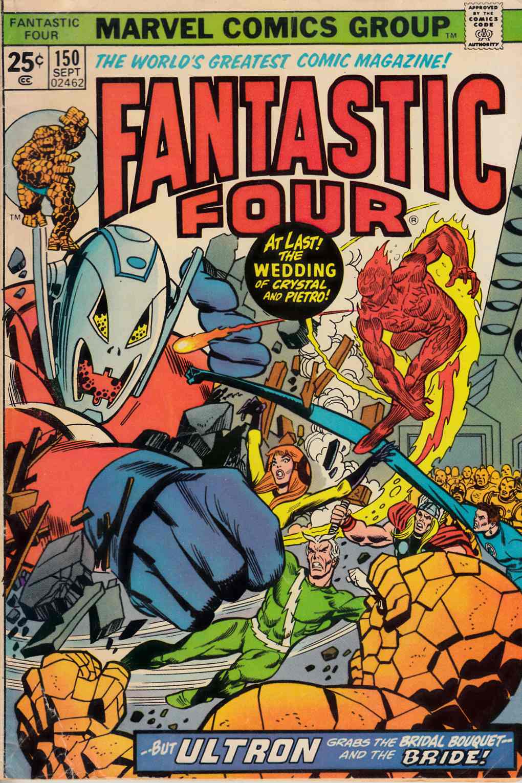 Fantastic Four #150 Fine (6.0) [Marvel Comic] THUMBNAIL