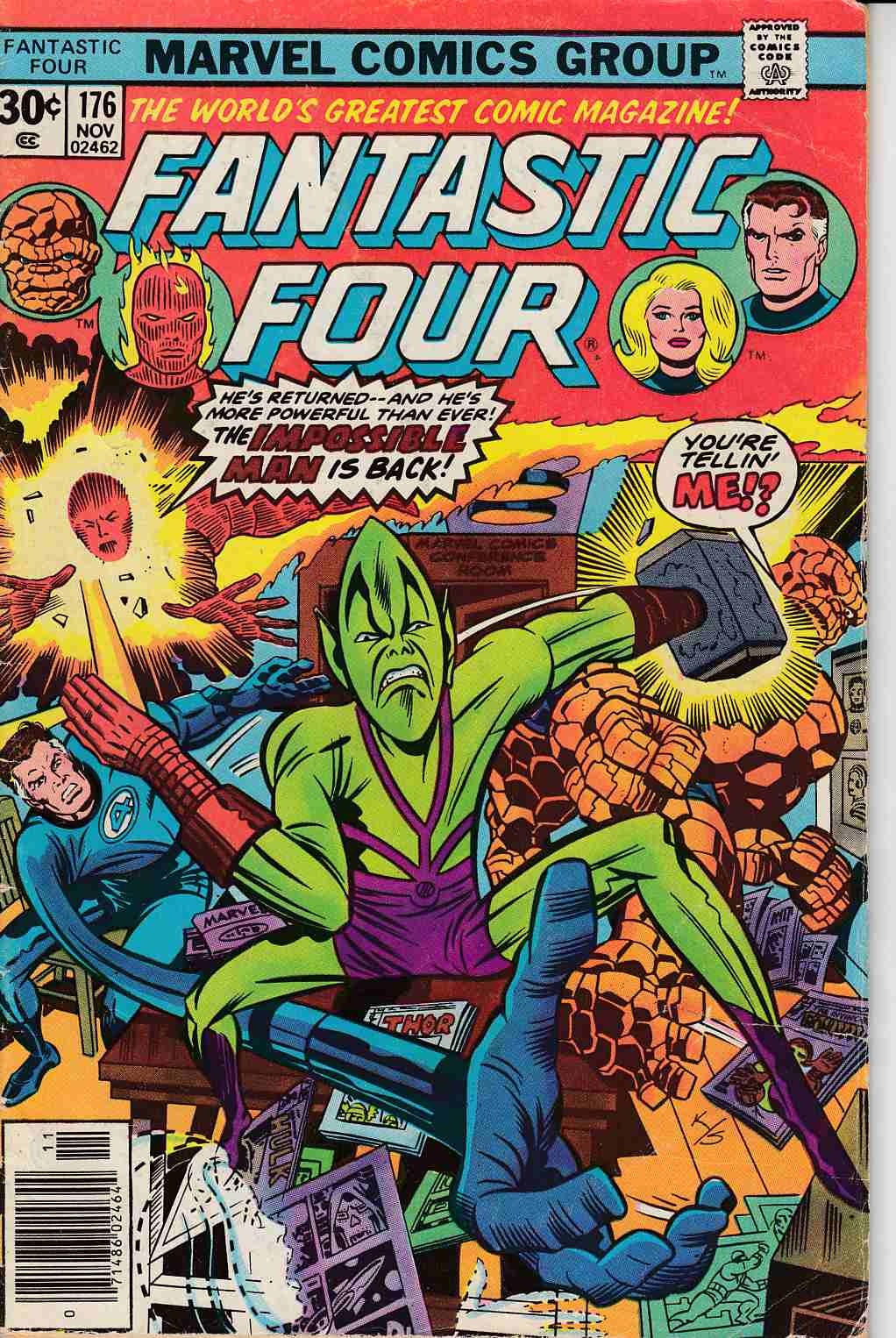 Fantastic Four #176 Very Good (4.0) [Marvel Comic] THUMBNAIL